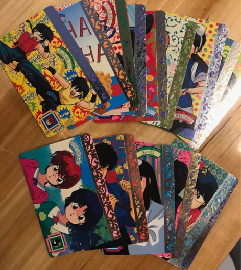中古闪卡 乱马1/2 日版 烫印卡号随机打...