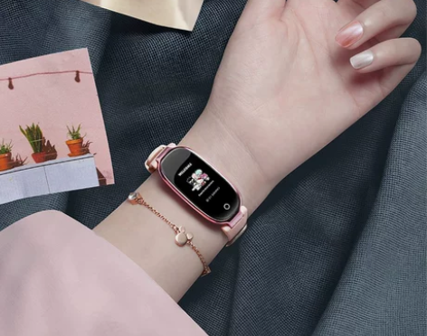 三丽鸥智能手表女运动5小米6苹果7通用触屏...