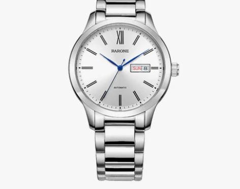 雷诺手表男机械表全自动 商务简约男士表钢带...