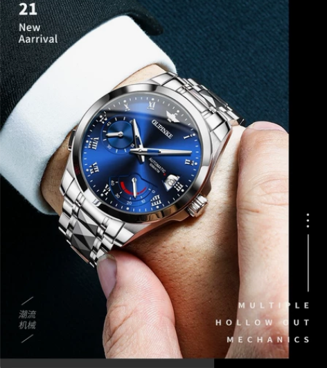 明星代言同款手表正品瑞士认证欧品客手表男士...