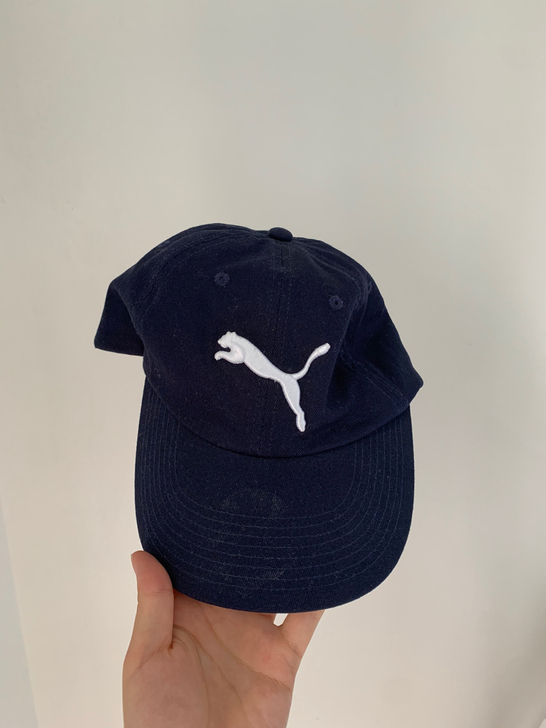 puma蓝色帽子