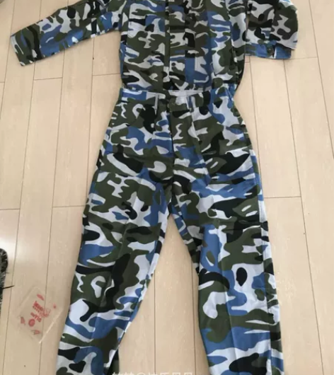 99新加厚纯棉布迷彩服套装 99新加厚纯棉...