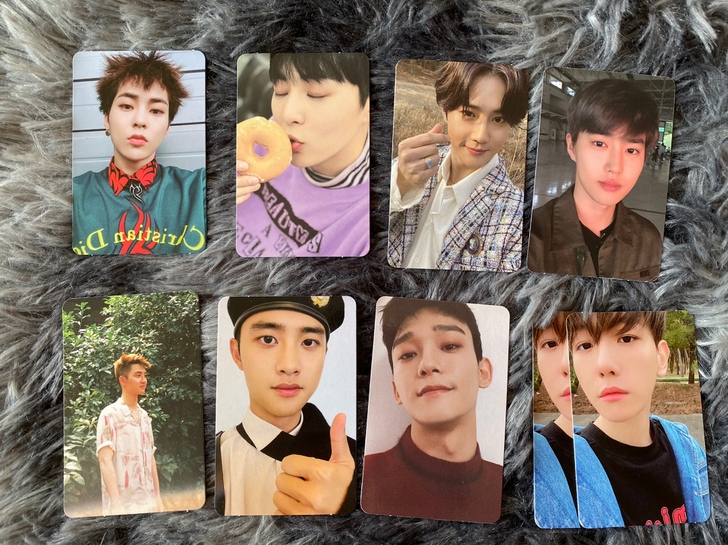 EXO 专辑小卡