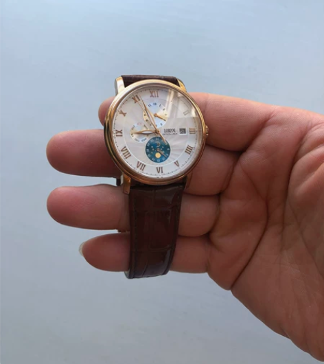 罗宾尼手表,个人一手,日历,月份,周期,没...