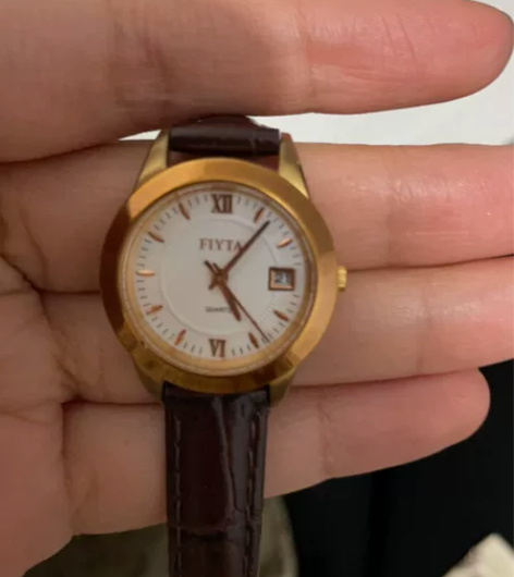 飞亚达女表 专柜购买 表带是后换的 秒针购...