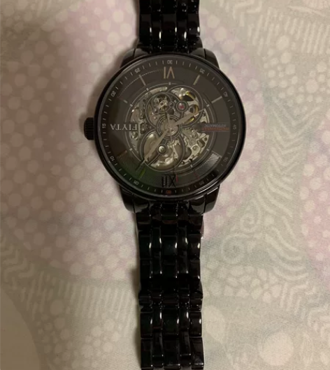 飞亚达摄影师系列机械镂空手表，前女友买的，...