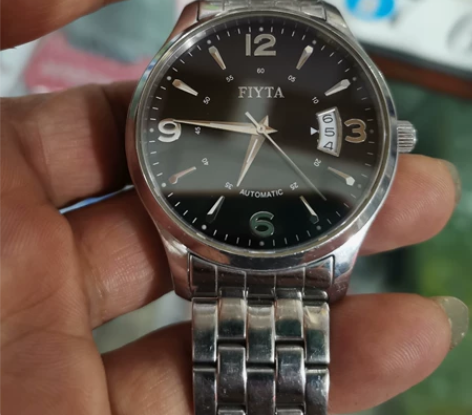 飞亚达男士全自动机械表，走时准确功能正常，...