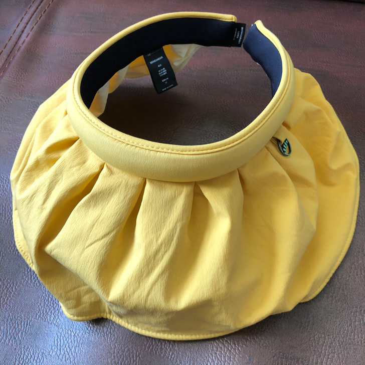 蕉下发箍遮阳防晒贝壳帽 官网购入 仅试戴！