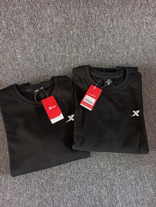 特步卫衣男运动装春秋款男装圆领男士上衣休闲...