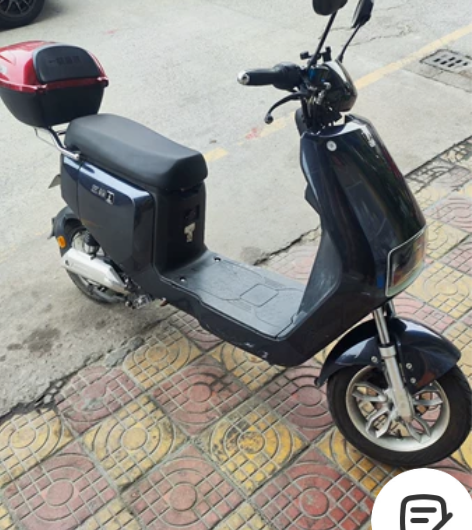 出五羊带牌带证电动车,能走80公里,减震好...