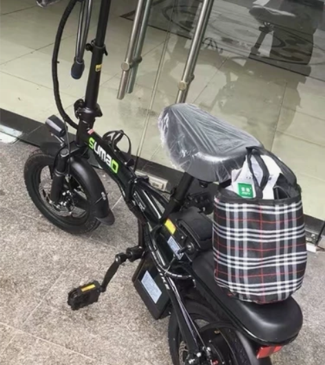 全新代驾折叠电动车，碟刹，可取出充电#电动...