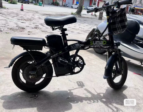个人闲置出只折叠电动锂电池自行车，名顶折叠...