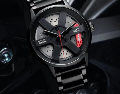 TE37手表 改装车主的一款装逼手表 感兴...