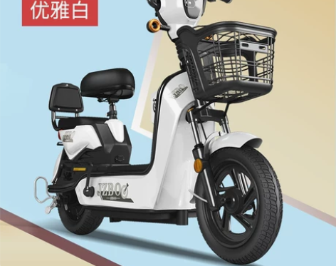 加州豹电动电瓶车小型新国标助力学生轻便48...