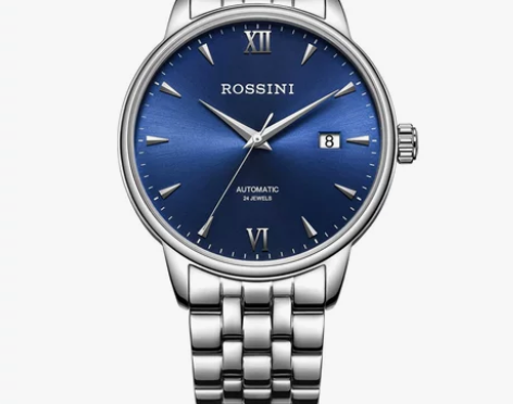 罗西尼手表男 自动机械防水男表简约商务精钢...