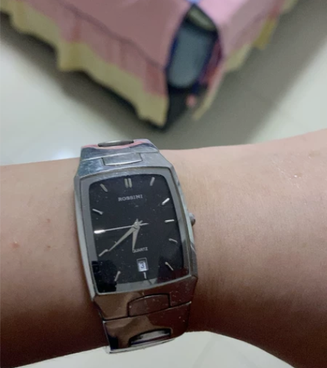 罗西尼男士手表，专柜购买，1200块钱买的...