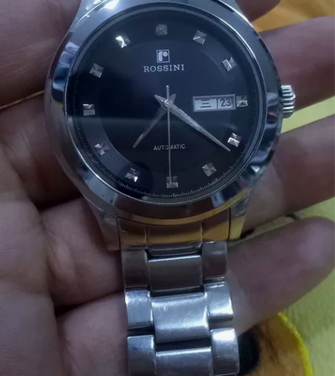 二手，罗西尼，全自动机械男表，正品，走时准...