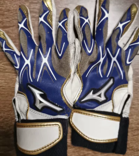 美津浓mizuno打击手套，少年棒球用击球...