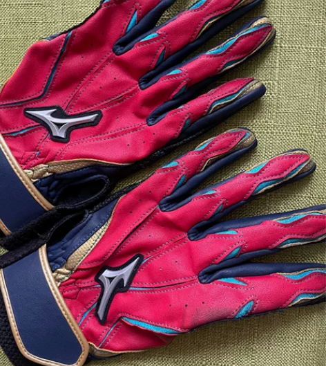 美津侬mizuno 棒球垒球打击手套 成人...