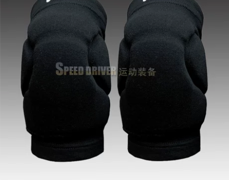 正品阿斯专业排球护膝足球守门员加厚护膝盖舞...