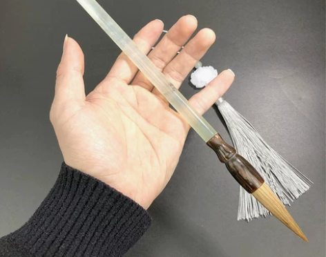 鼠须毛笔 鼠须毛笔套装正宗玉石