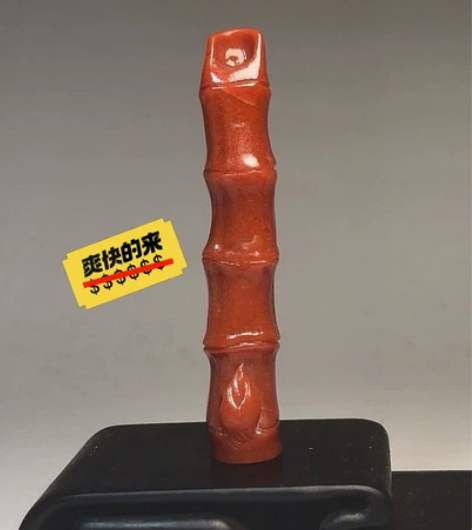 文房雅玩【076】 老竹笔架 把玩一件放漏...