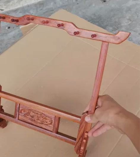 红木笔挂玉挂可拆卸组装展示创意简约毛笔架笔...