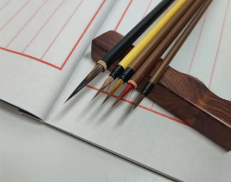 工笔国画鼠须狼毫勾线笔毛笔学生用美术水彩专...