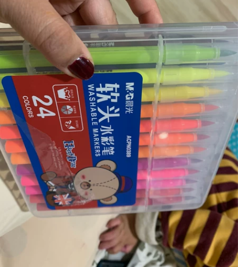 全新晨光软头水彩笔 感兴趣的话点“我想要”...