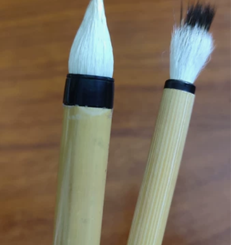 胖鸡距笔 九紫一羊小楷笔 ，2支亏本出 口...