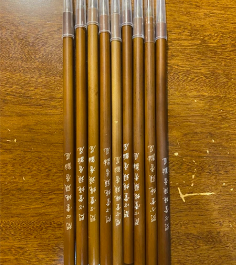 问心堂绝版小楷笔「香鼬尾」 选用纯乳狼毫，...