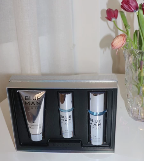尊蓝 美白护肤套装男土控油补水保湿礼盒烟酰...