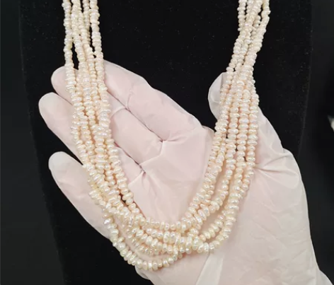 海外购回vintage 日本琵琶湖天然淡水...