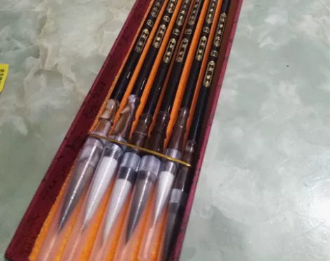 【捡漏】培训班不开了！出一批毛笔6支甩卖清...