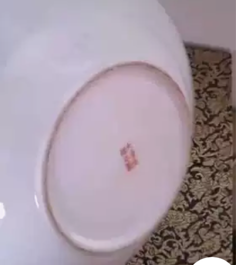 景德镇手绘万寿无疆瓷盘，直径22，高度4，...
