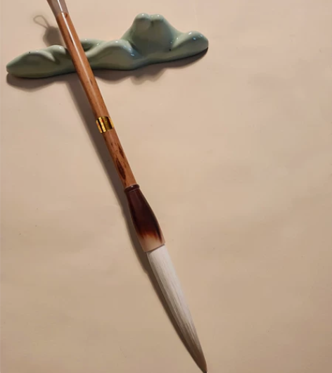 纯羊毫长锋齐头笔善琏湖笔 出锋9.5 口径...