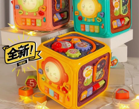 #特价#全新未拆封六面鼓宝宝音乐手拍鼓婴幼...