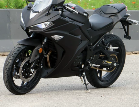 全新V6摩托车国四电喷跑车公路趴赛小忍者地...