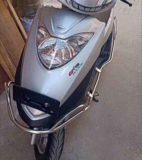 九成新鹏城牌踏板摩托车可上牌。转让。买来才...