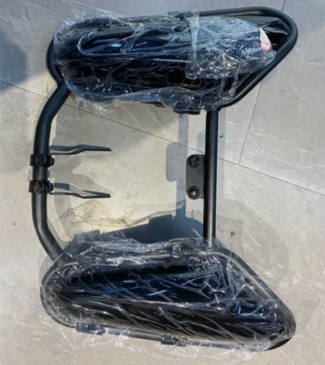 银钢迷你兆虎迷你摩托车保险杠，带箱护杠黑色...