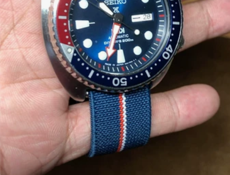 精工法国降落伞兵包20/22mm 弹性尼龙...