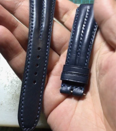 双起鼓凸口表带 精工罐头表带18 20 2...