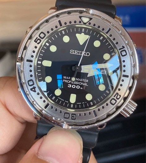 Seiko精工罐头水鬼潜水表sbb033 ...