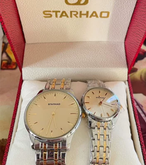 STARHAO/星豪情侣手表 没戴过 可议...