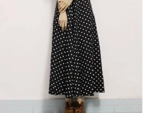 【天天特价】夏季新款雪纺半身裙女学生韩版波...