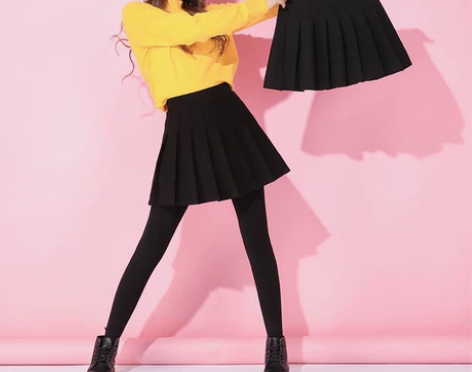 【年货价】毛呢百褶裙女秋冬2020新款高腰...