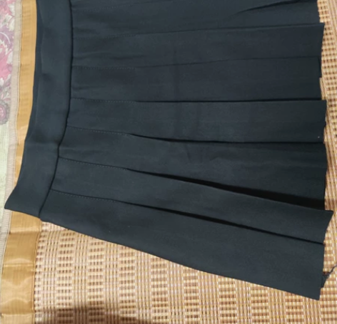 弹力百褶裙64腰围拉到80，中码，大码和加...