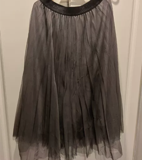 清衣柜系列，秋冬网纱百褶裙，168-175...