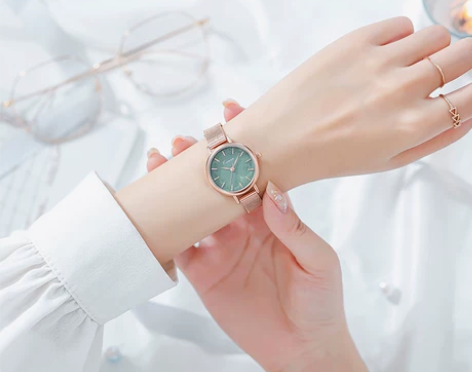 kimio法国小众手表女ins风细带小巧学...