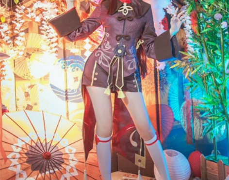 火花动漫原神cos服胡桃cos往生堂胡堂主...